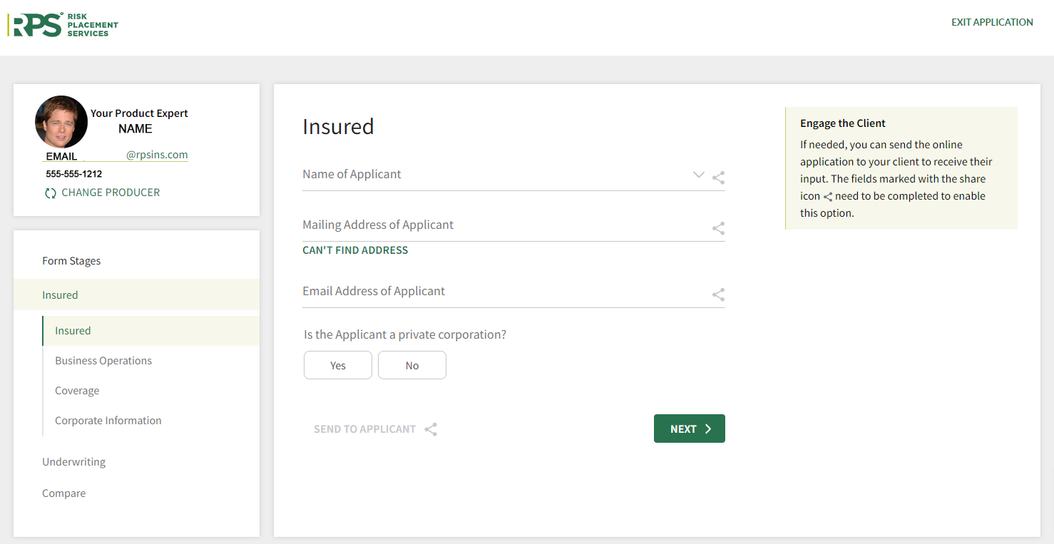 EL product in new UI